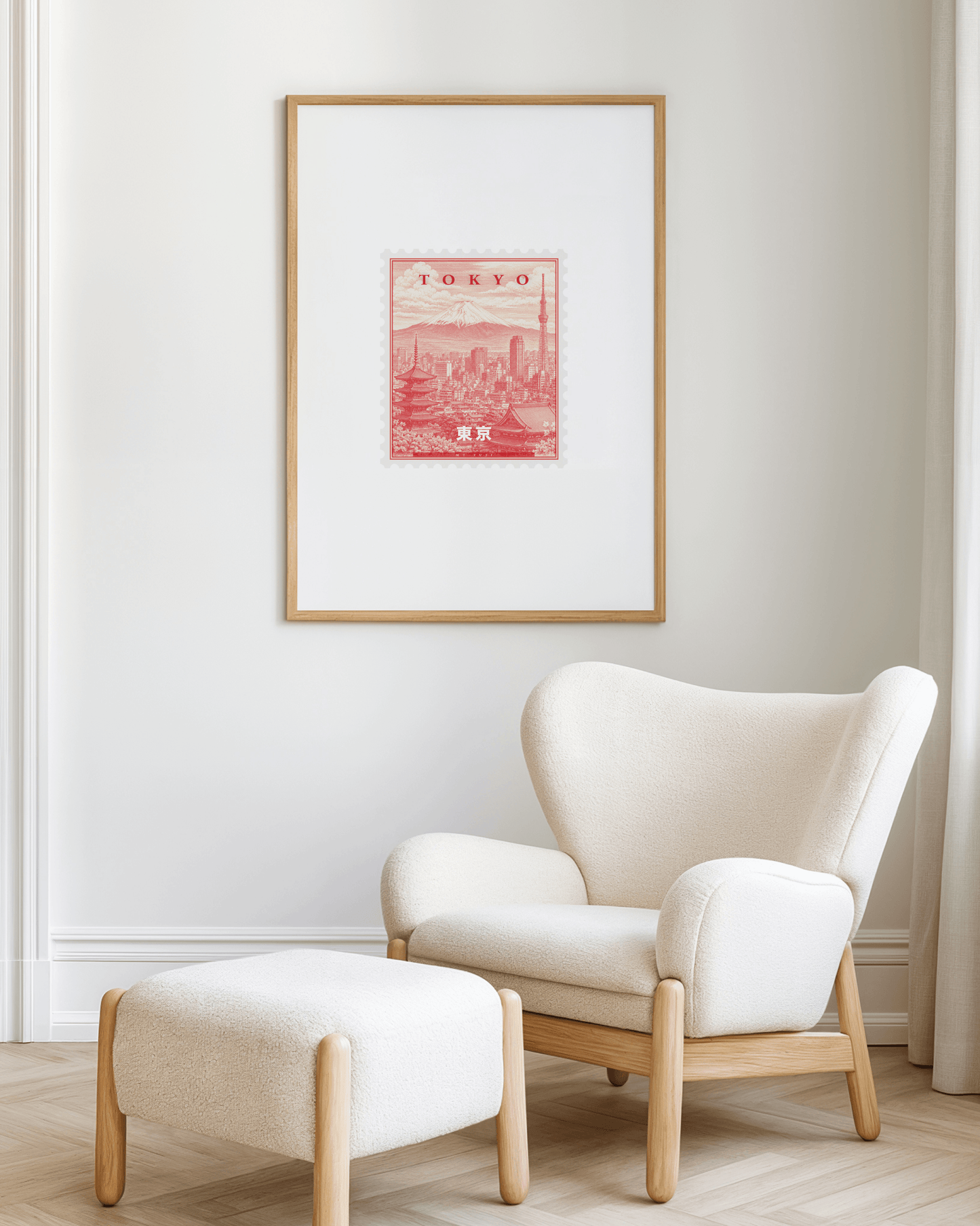 Tokyo Vintage Stamp (Digital File)