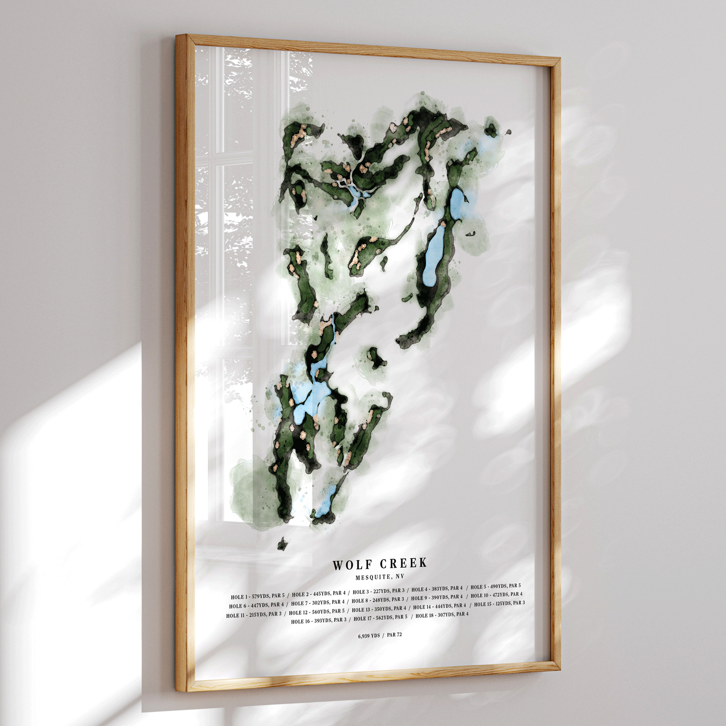 Watercolour Golf Course