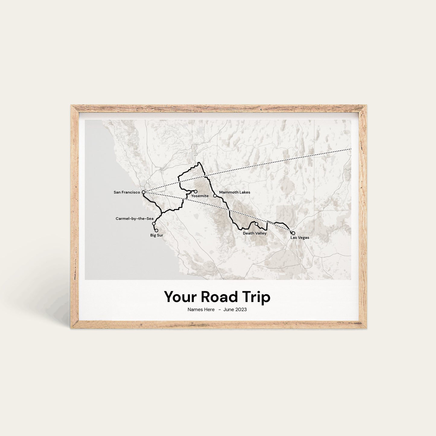 Road Trip Map