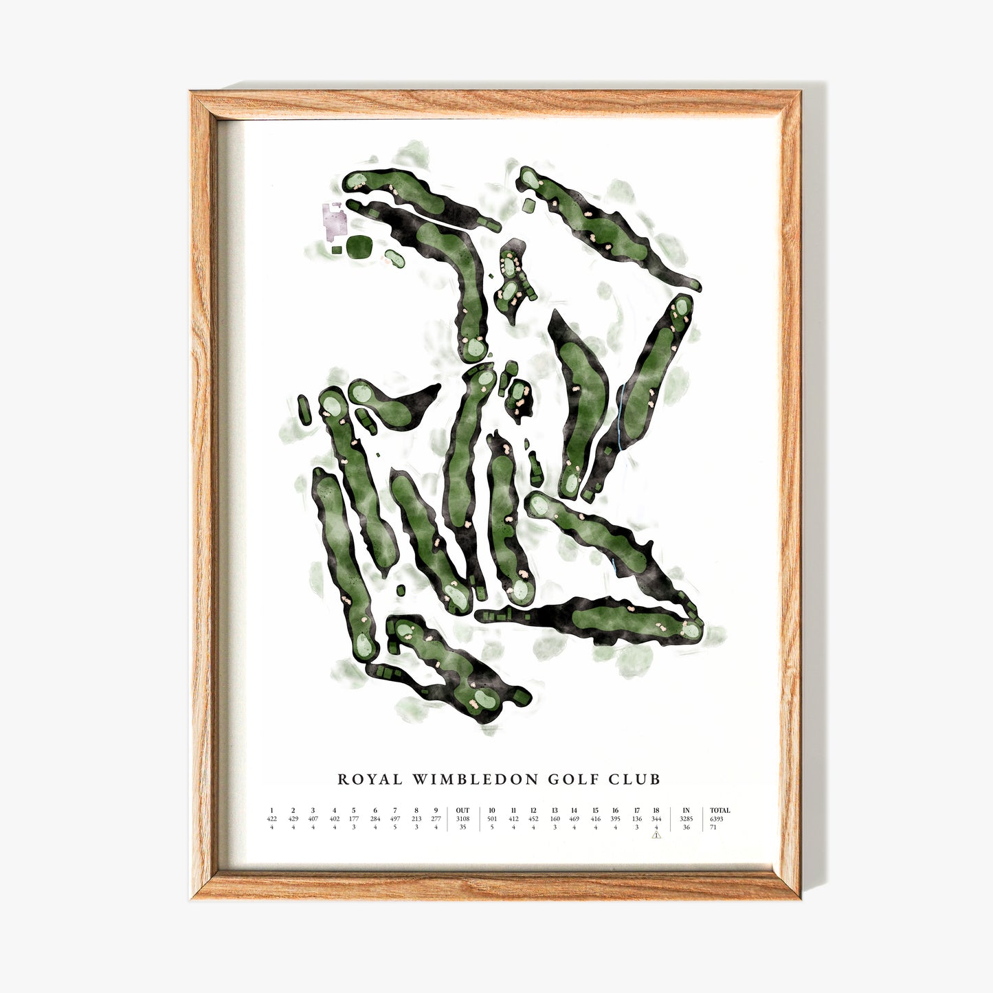 Watercolour Golf Course