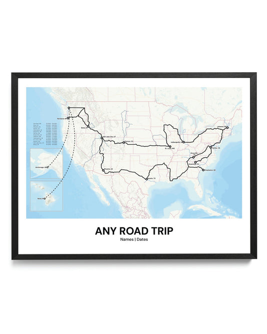 Road Trip Map