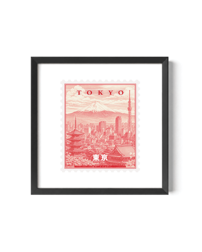 Tokyo Vintage Stamp