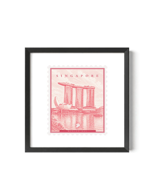 Singapore Vintage Stamp