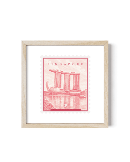 Singapore Vintage Stamp