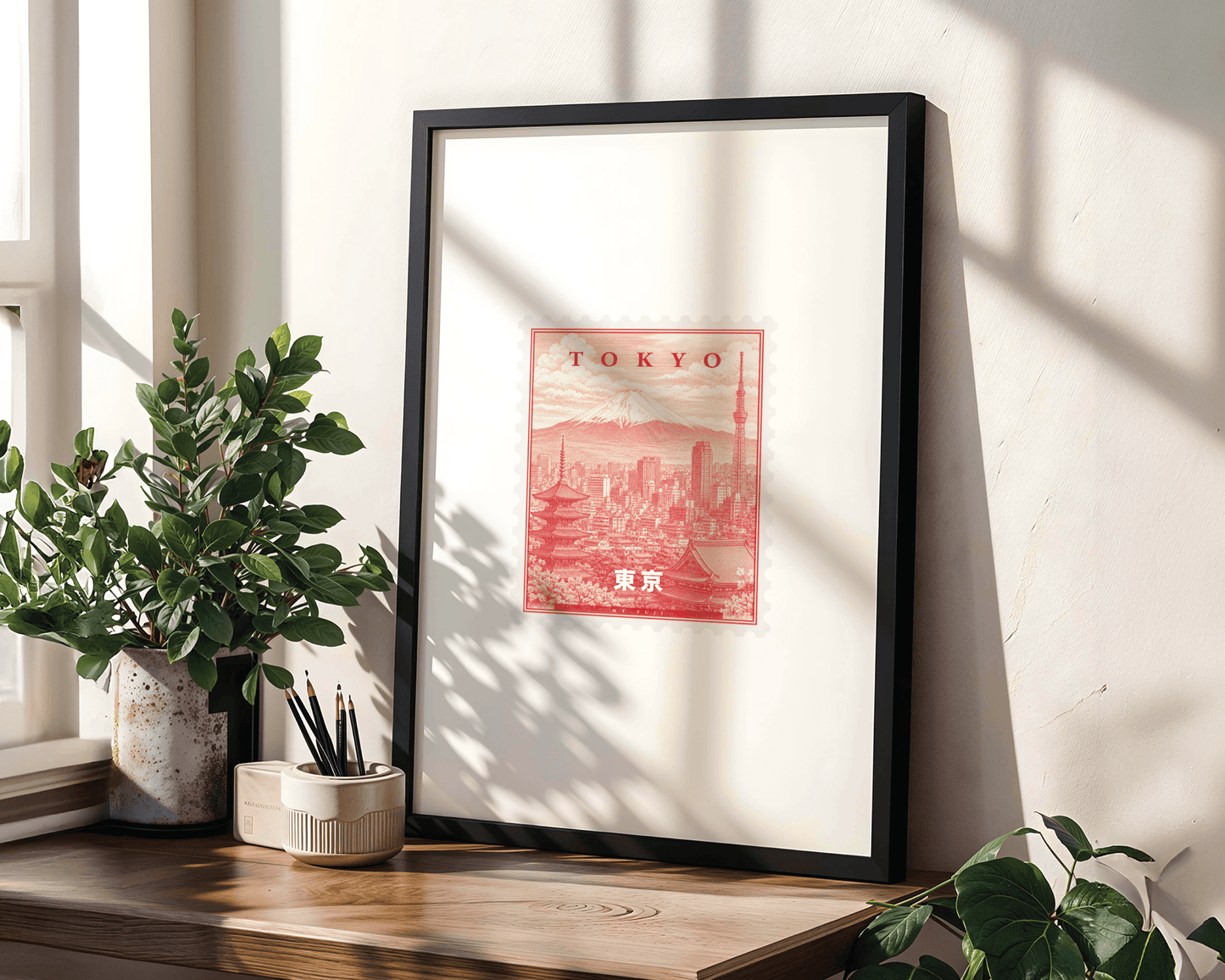 Tokyo Vintage Stamp