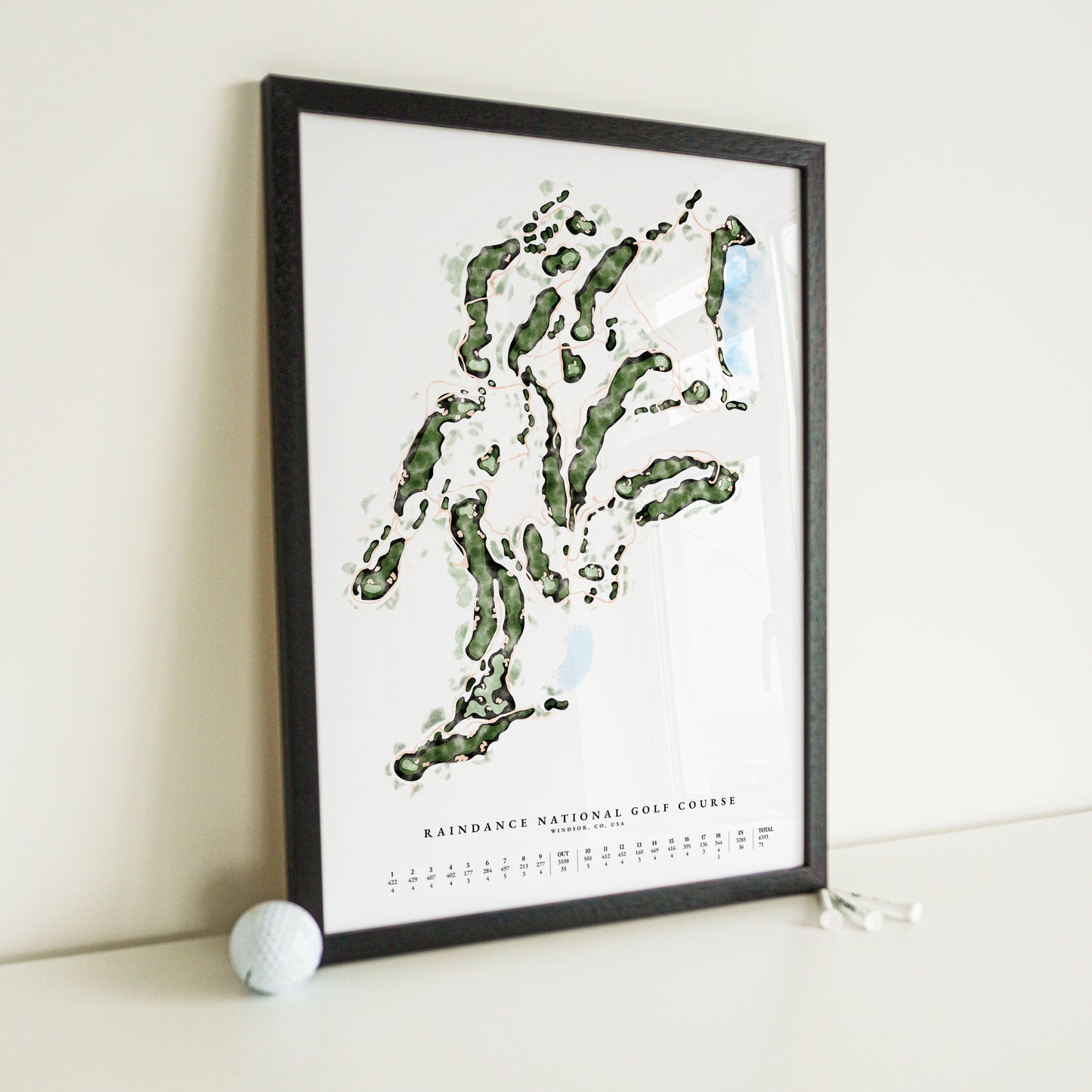 Watercolour Golf Course