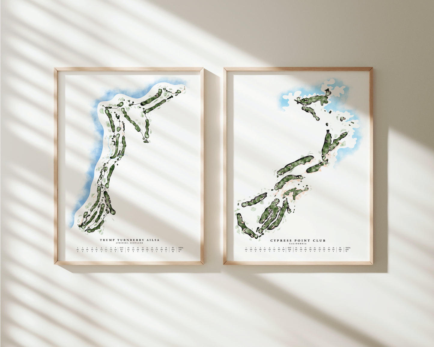Watercolour Golf Course