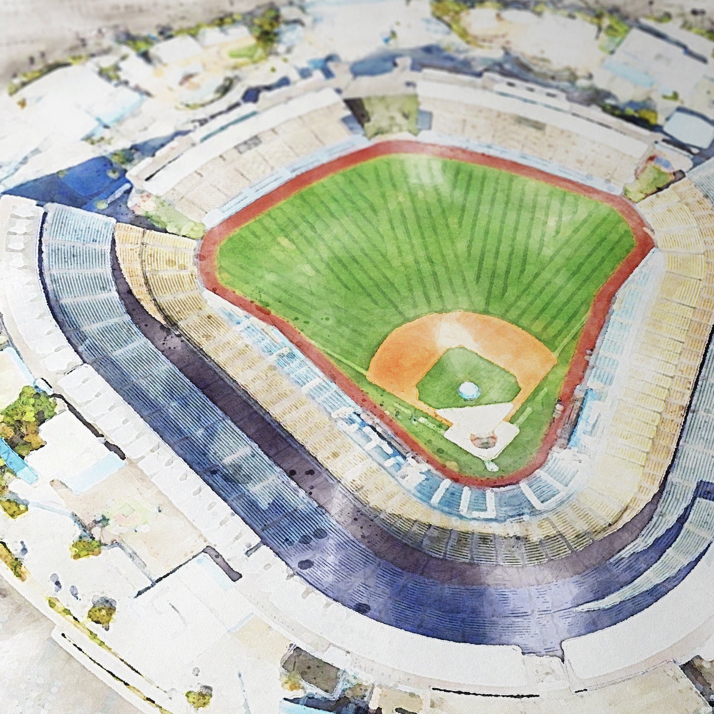 Watercolour Stadium